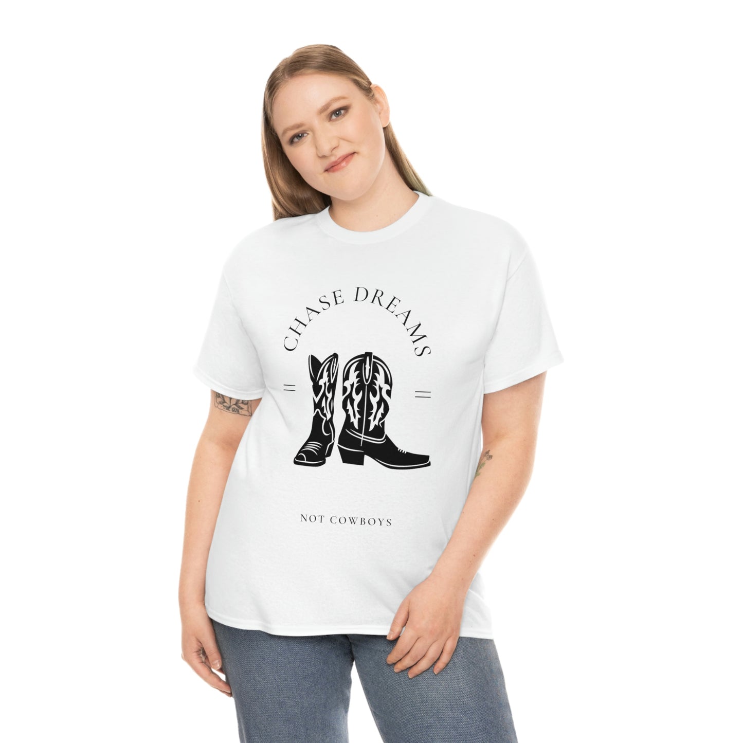 Chase Dreams and Boots Graphic Tee