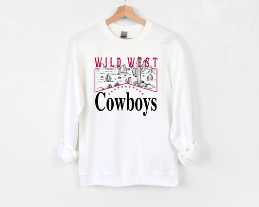 Wild West Cowboys Crewneck